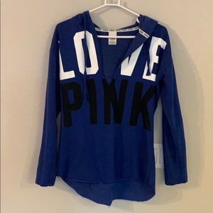 PINK by Victoria’s Secret Blue Hoodie